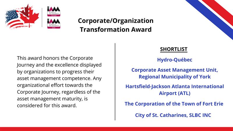 Transformation Award