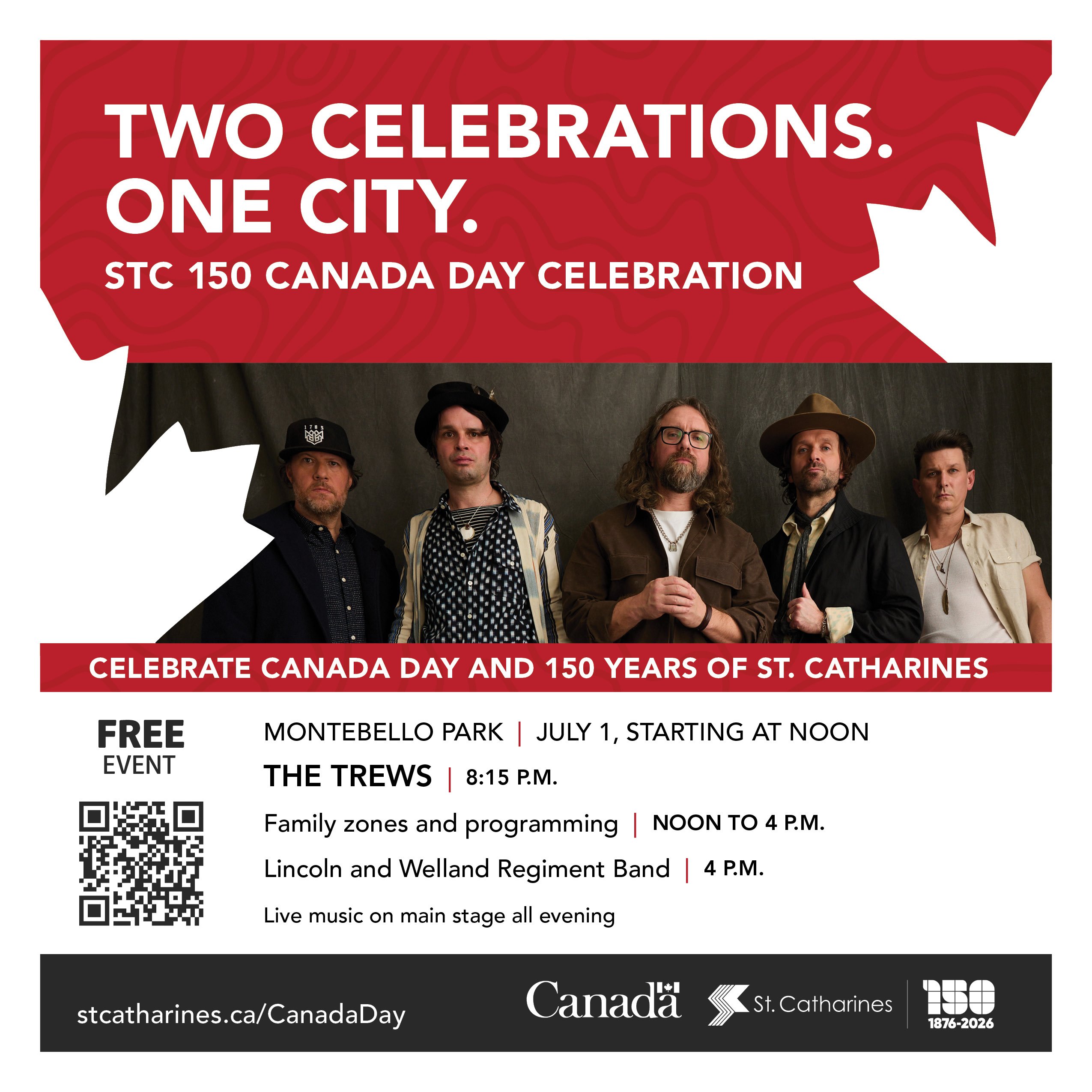 A banner ad for the Canada Day Event