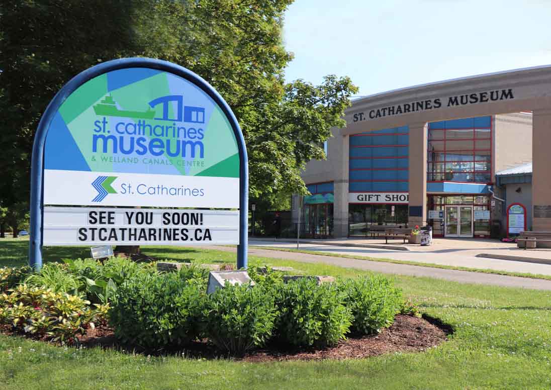 St. Catharines Museum and Welland Canals Centre Entrance