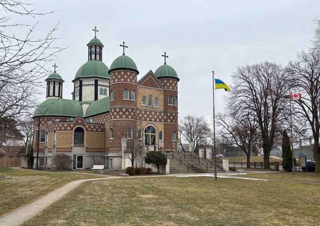 Sts. Cyril and Methodius Ukrainian Catholic Church Entrance