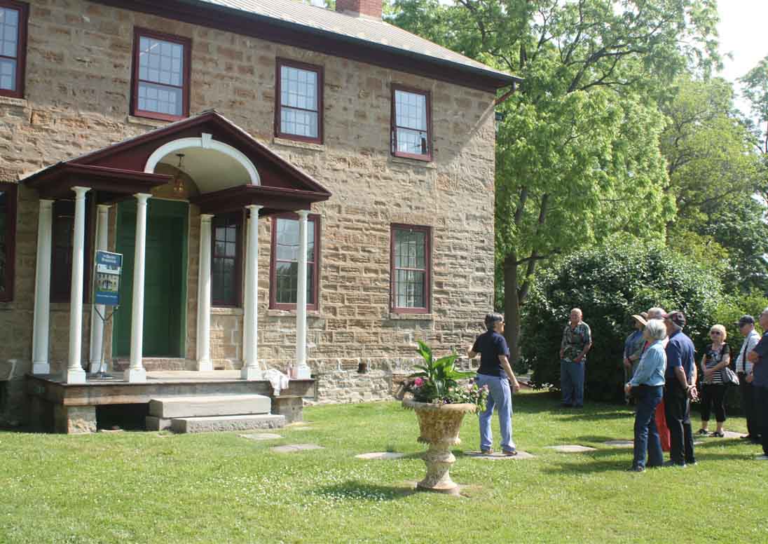 The Brown Homestead Entrance