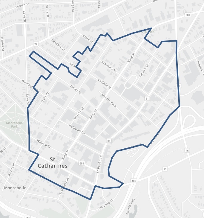 Downtown Heritage Conservation District Study Area