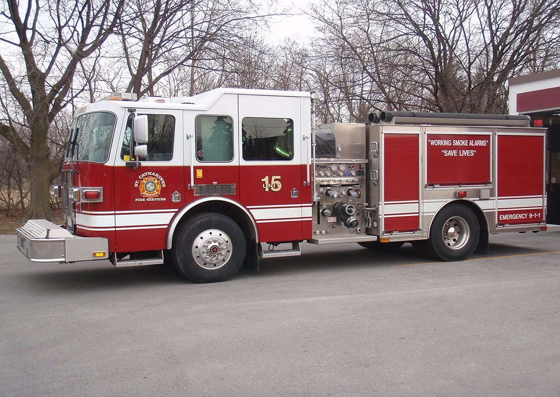 Photo of a fire truck.