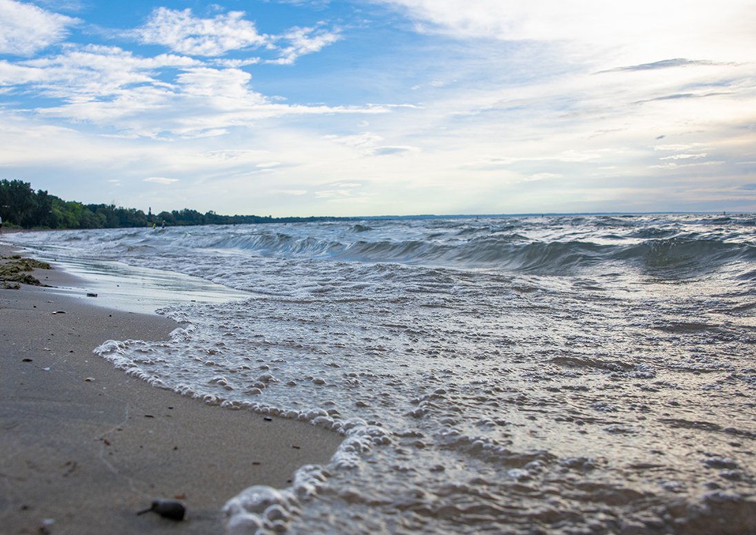 Waves at the beach