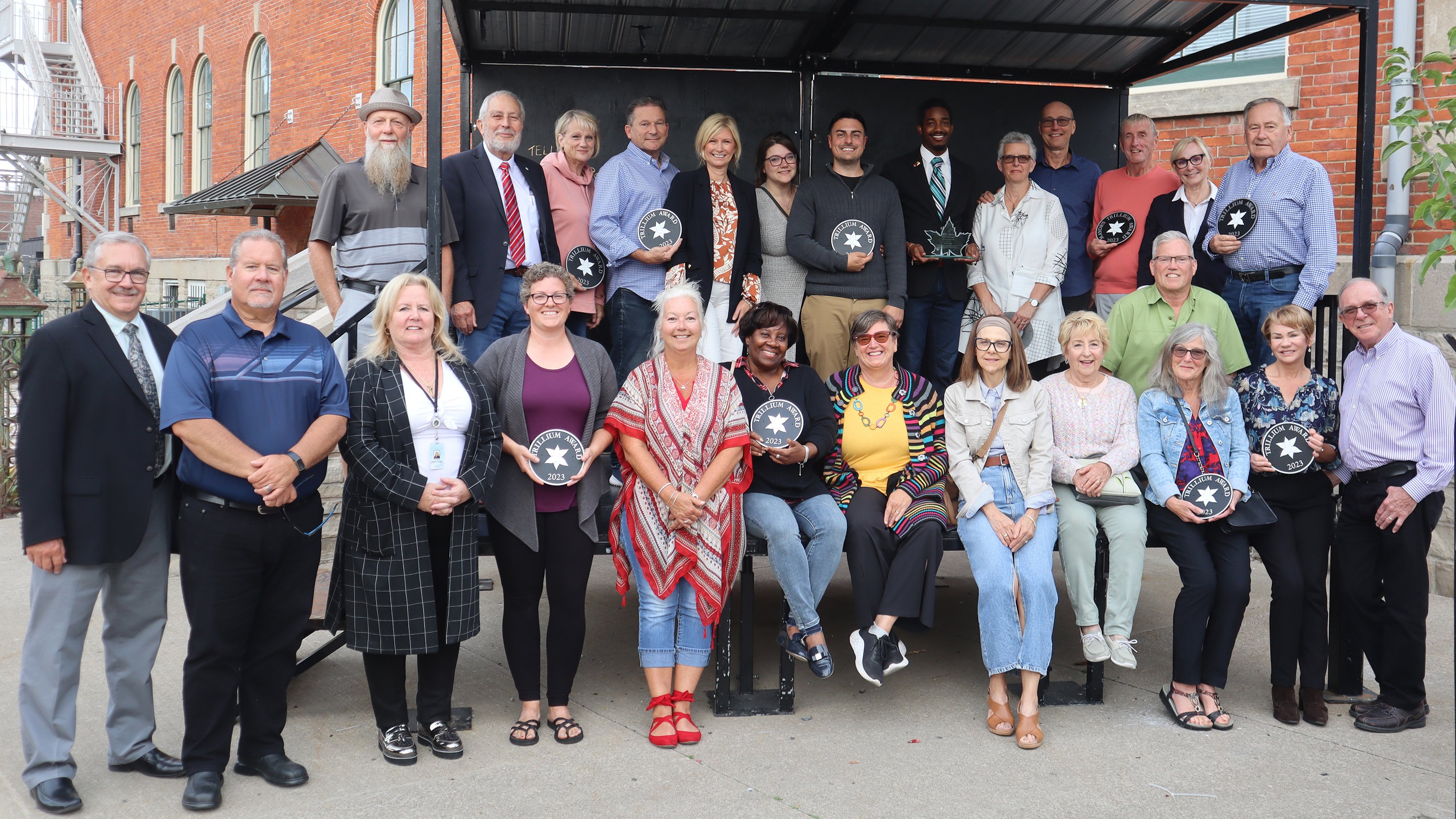 2023 Trillium Awards winners and councillors