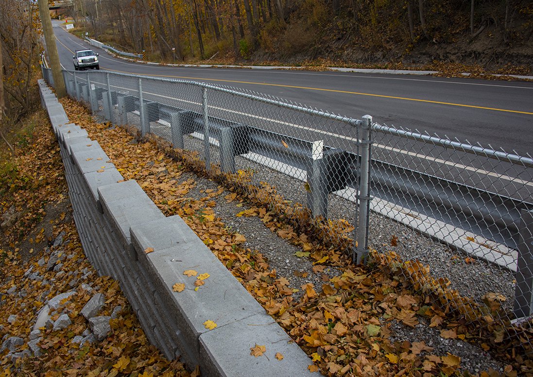 A road culvert