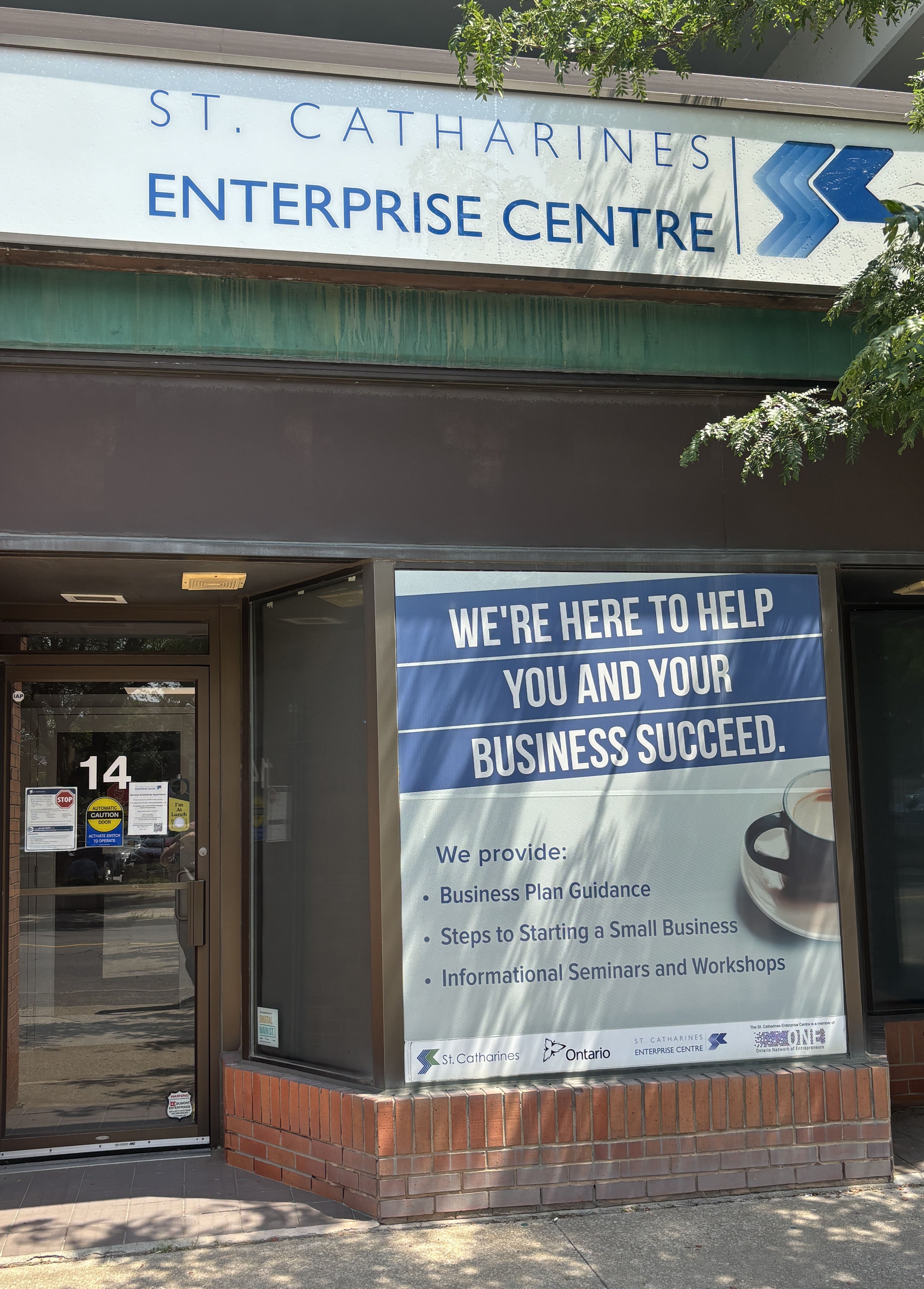 St Catharines Enterprise Centre exterior