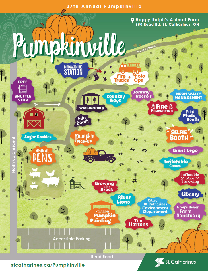 Pumpkinville 2025 Map