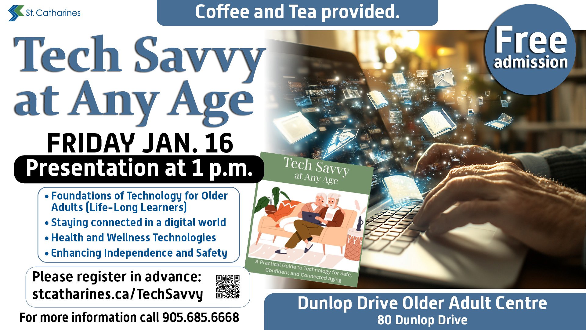 Tech Savvy Presentation graphic