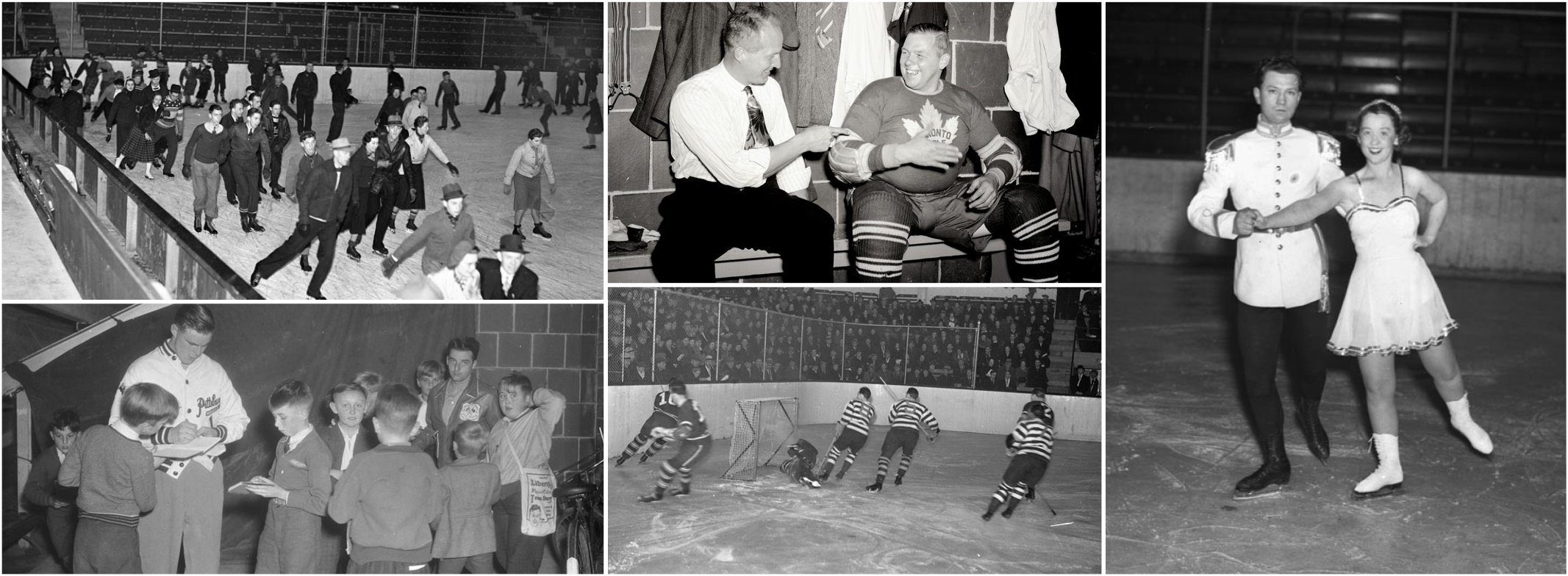 old photos of people skating